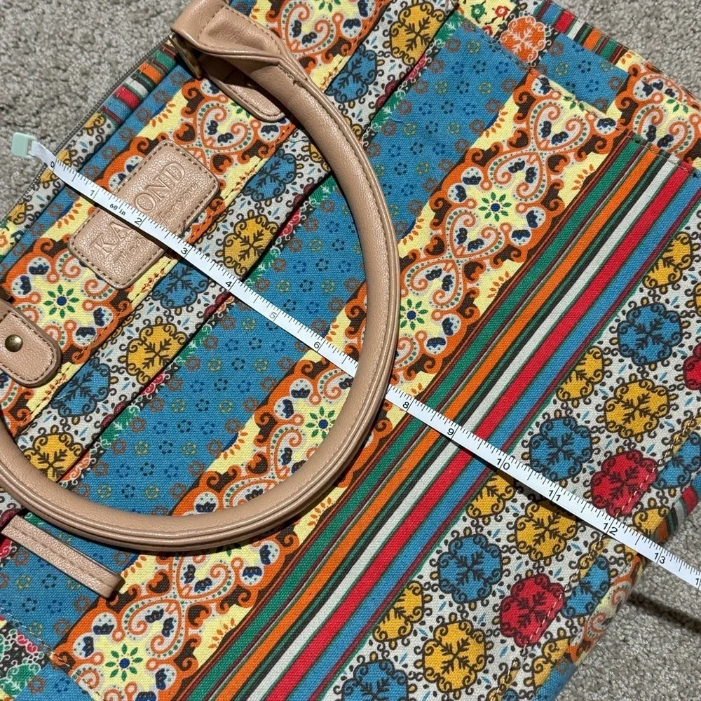 Kayond laptop shoulder briefcase bag patterned pockets